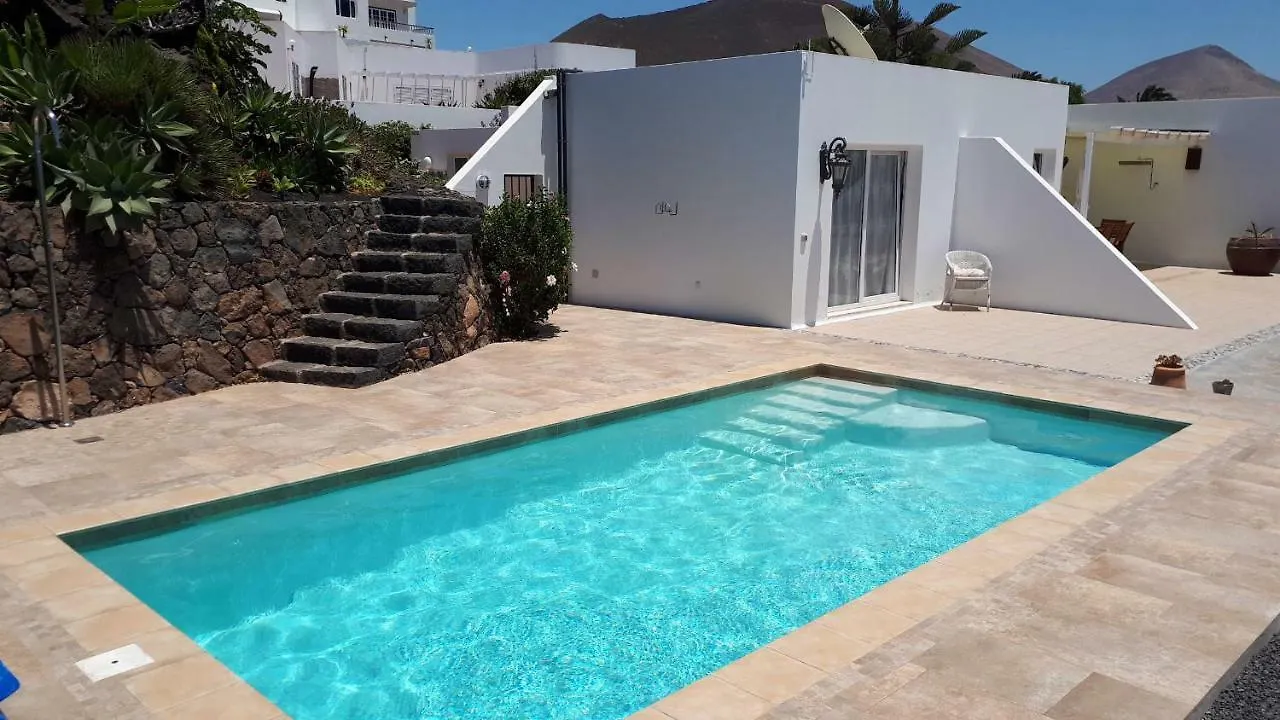 Villa Essence - A Unique Detached Villa With A-C, Heated Private Pool, Hottub, Gardens, Patios And Stunning Views! Tías